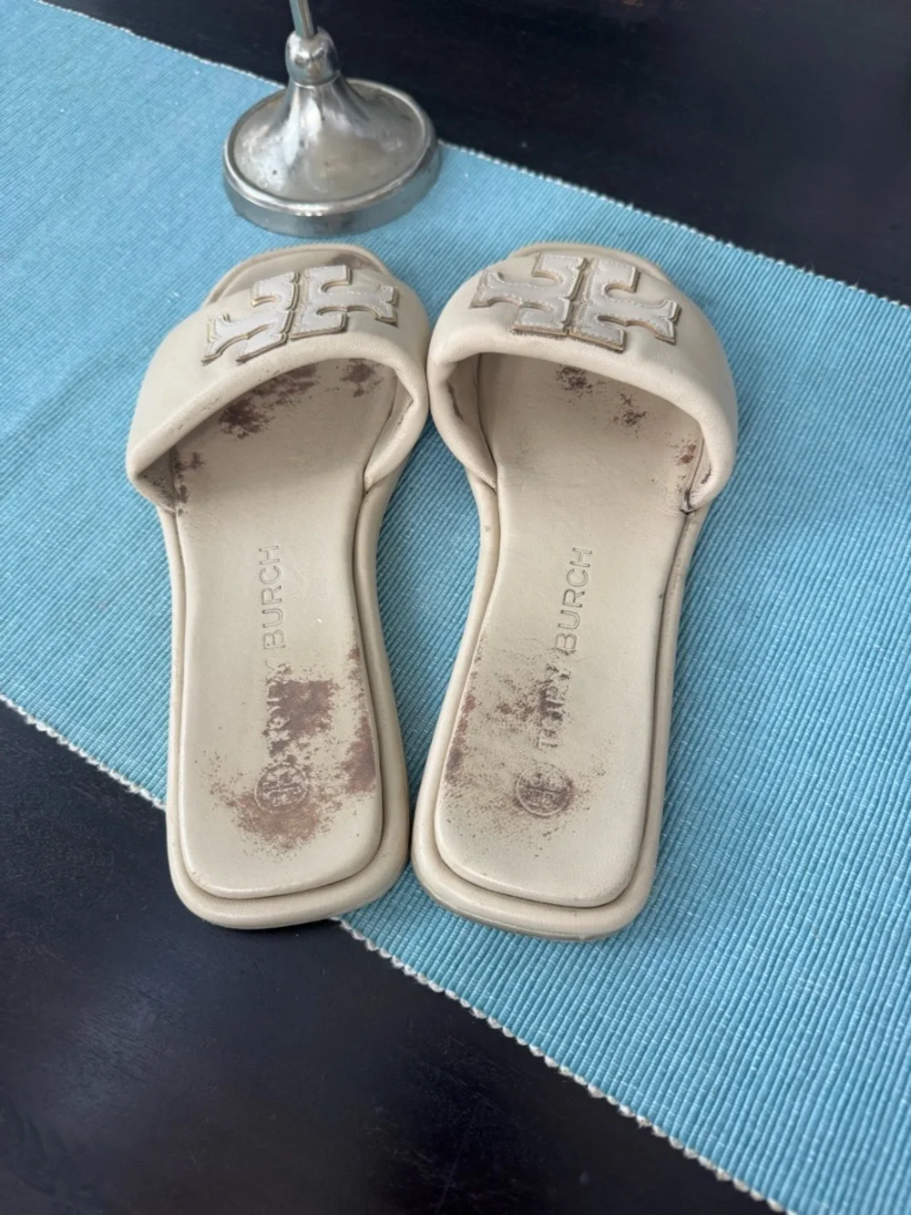 Tory Burch Double T Sport Sandals size 10 - Picture 3 of 6